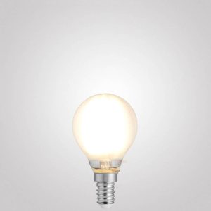 4w Fancy Round Frosted Led Light Bulb e14 2700k