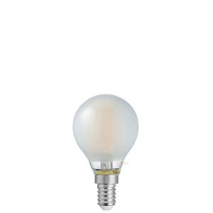 4w Fancy Round Frosted Led Light Bulb e14 2700k