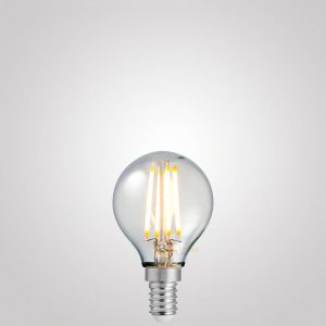 4w Fancy Round Clear filament style Led Light Bulb e14 3000k