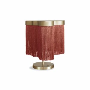 Archipelago Table Lamp with Aragosta fringe.